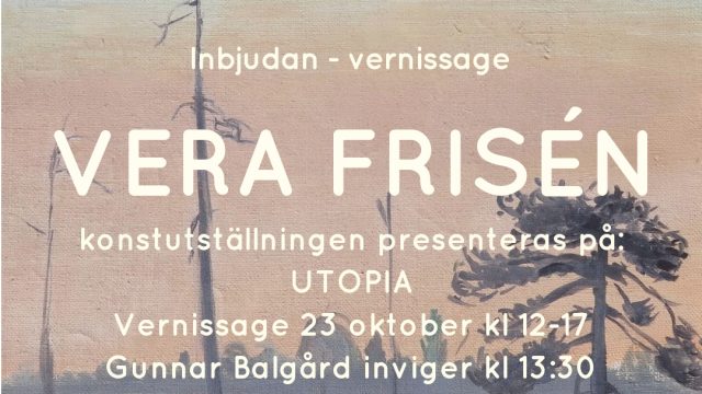 Inbjudan vernissage